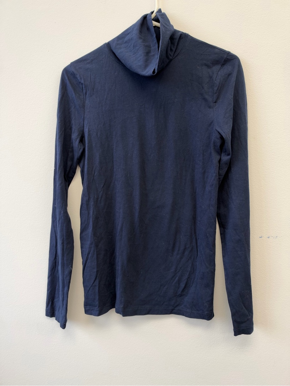 J. Crew Men's Navy Blue Turtleneck